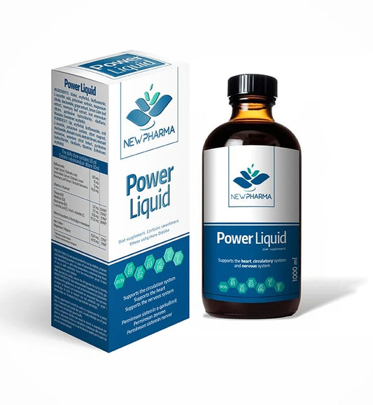 POWER LIQUID – Energie, Imunitate și Funcție Cognitivă  | 500 ml