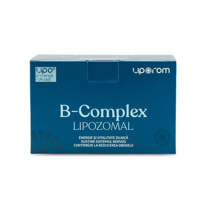B-Complex lipozomal, 30 plicuri, Liporom