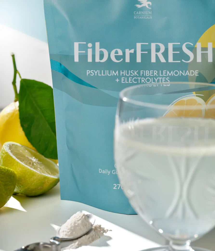 Fiber FRESH – băutură naturală cu fibre, cu un gust delicat, răcoritor de lămâie și electroliți, supliment alimentar. 270 g / 30 porții