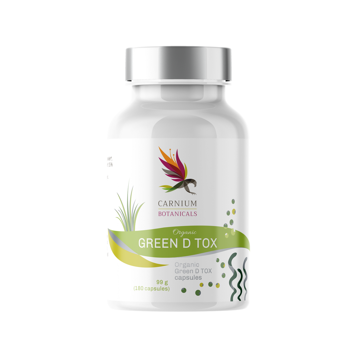 Organic Green D TOX, supliment alimentar 180 CAPSULE