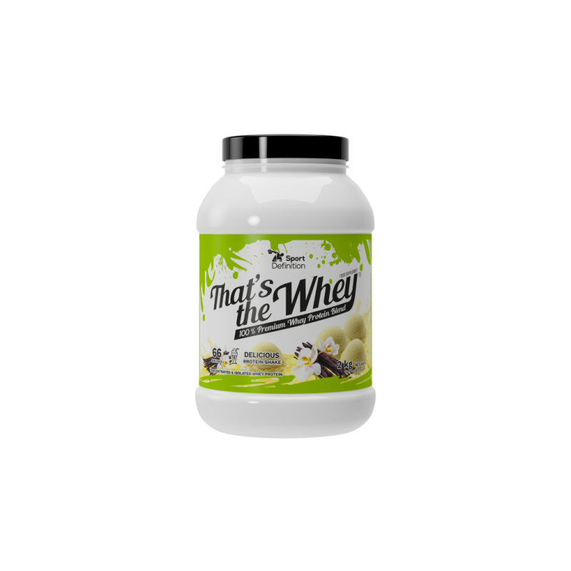SPORTS DEFINITION – THAT'S THE WHEY, VANILLA ICE CREAM 2kg